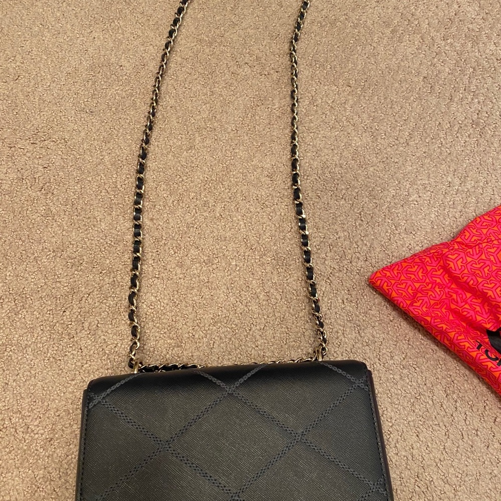 Navy Tory Burch Crossbody - Picture 4 of 4